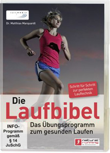 Cover der DVD: Rennende Frau in Joggingkleidern.