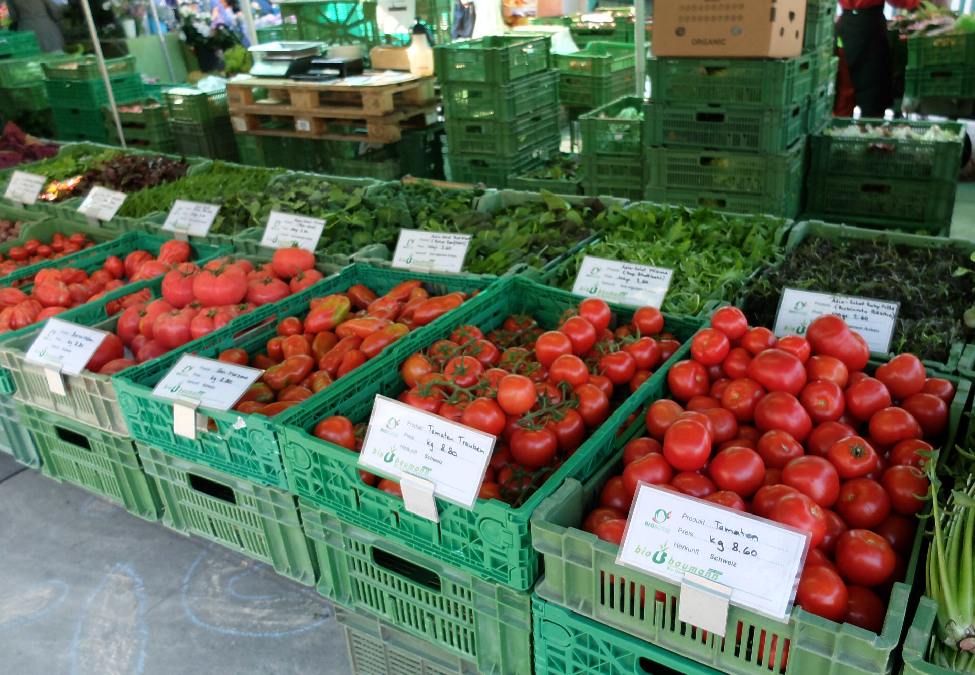 Bio Baumann am Märit Bern