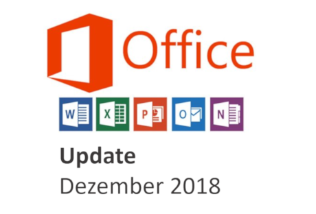 office update dezember 2018