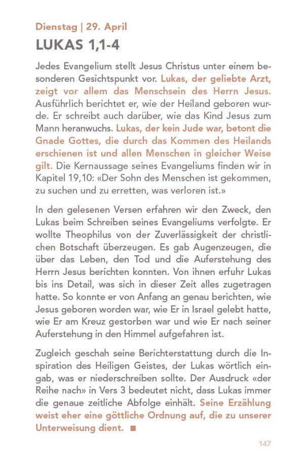 tägliches Manna 2025 Andachtsbuch – Bild 2