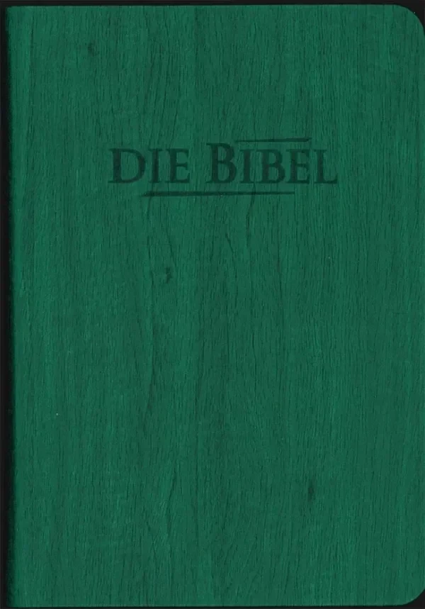 Elberfelder Übersetzung 733 Taschenbibel (Holzoptik grün)