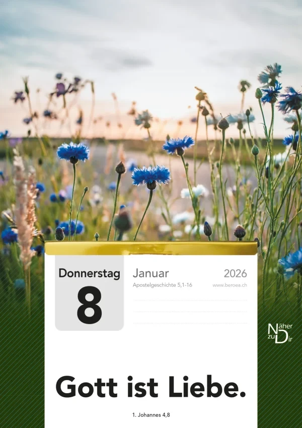 Näher zu Dir 2026 grosser Abreisskalender – Bild 2