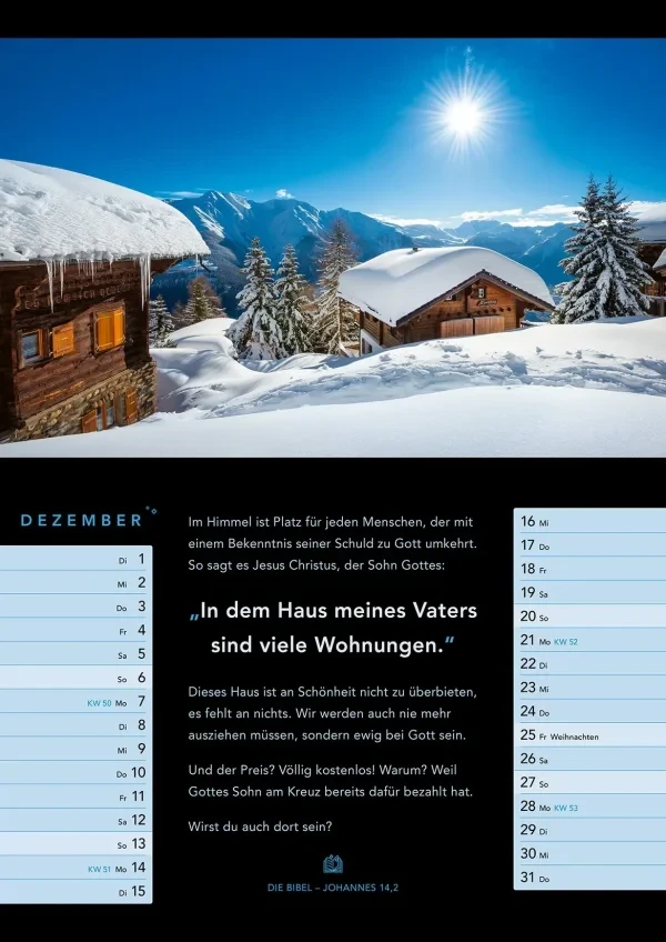 Licht zum Leben 2026 Monatskalender – Bild 4