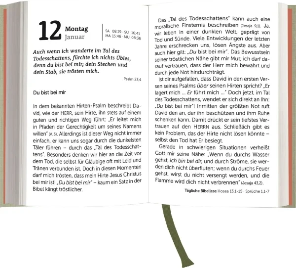 Der Herr ist nahe 2026 Buchkalender – Bild 4