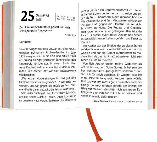 Die Gute Saat Deutsch 2026 Buchkalender gebunden – Bild 4
