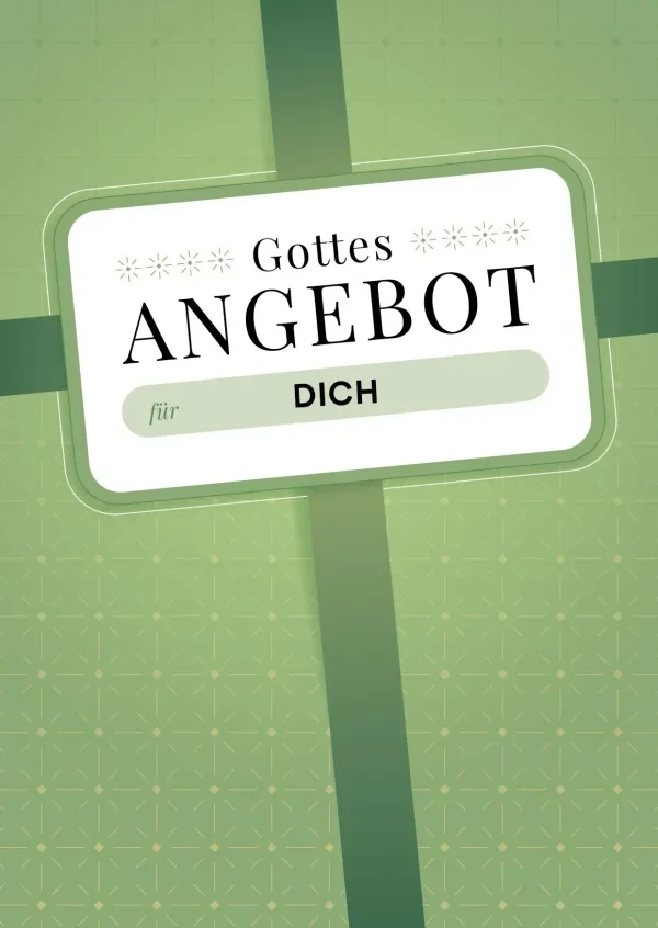 Flyer: Gottes Angebot für dich