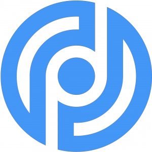 Logo: Datenschutzpartner (hellblau)