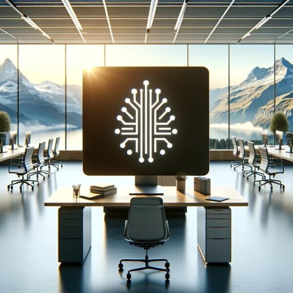 Bild: Büroräumlichkeiten in der Schweiz (KI-generiert)