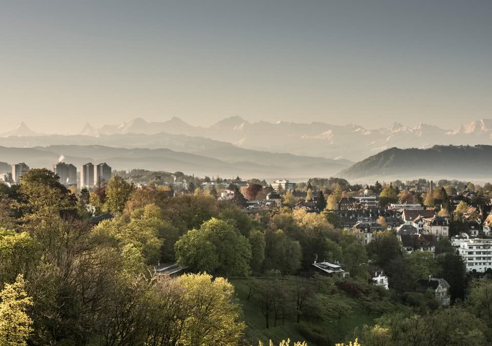 Aussicht Schönburg Berge