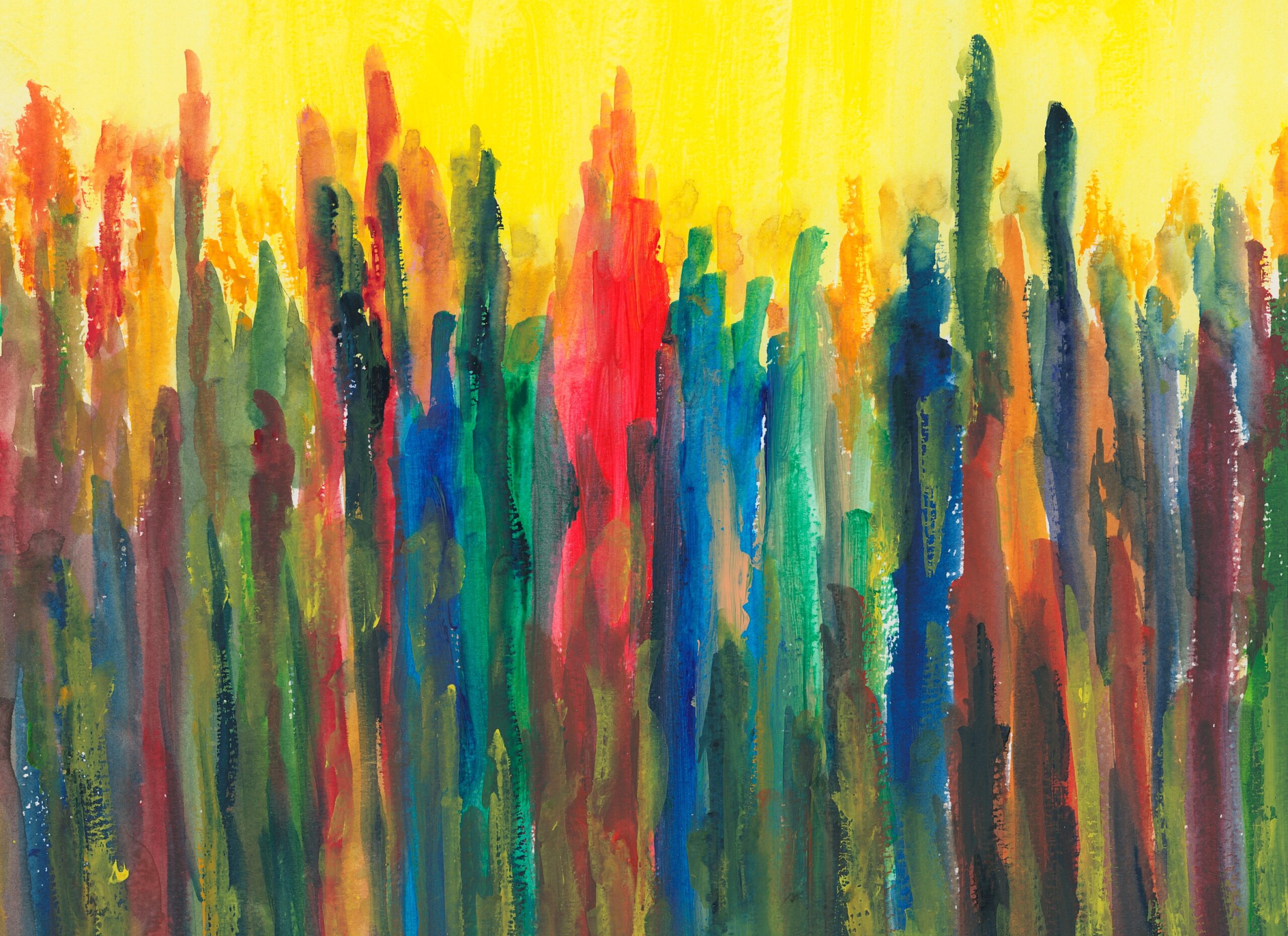 Karte mit dem Motiv der IM-Flammenkerze