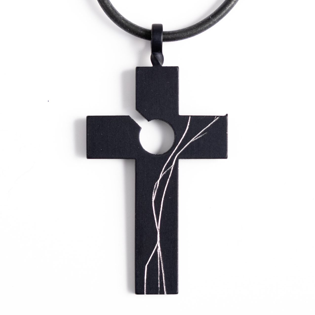 Kreuzanhänger der Abteischmiede Königsmünster.