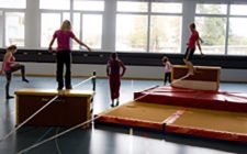 Slackline: Se tenir debout et marcher