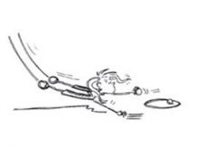 Geräte – Ringe: Stützwanderung