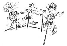 Unihockey – Introduzione: Bastoni in cerchio