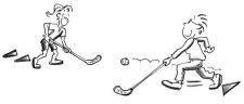 Unihockey – Passare: Passaggi di corsa