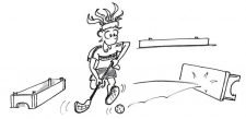 Unihockey – Passare: Fare centro