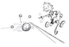 Unihockey – Schiessen: Rollmops