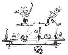 Unihockey – Tirare: Lunapark