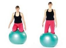 Swissball – Einstieg: Balance auf dem Ball