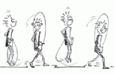 Allenamento con attrezzi – Saltelli con la corda: Passo saltato