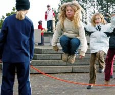 Knochengesundheit: Treppenspringen