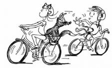 In bicicletta – Capacità di reazione: Le code