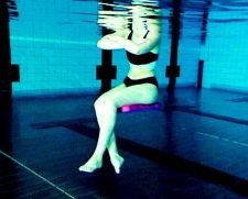 Fitness aquatique – Stabilisation: Fauteuil à bascule