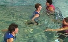 Wasserfitness – Ausdauer (Tiefwasser): Kreuz und quer