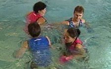 Wasserfitness – Ausdauer (Tiefwasser): Kreis um