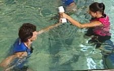 Wasserfitness – Ausdauer (Tiefwasser): Technik übergeben