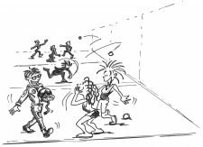 One wall ball: Promozione-relegazione