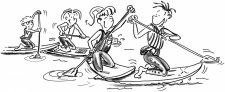 Stand Up Paddling – Spass: SUPer Wasserschlange