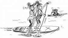 Stand Up Paddling – Spass: Zu zweit