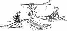 Stand Up Paddling – Gleichgewicht: SUP Seilspringen
