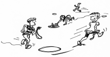 Sport und Inklusion – Laufen, Springen, Werfen: Team-Lauf