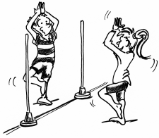 Sport und Inklusion – Darstellen und Tanzen: Spiegelbild