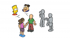 Giochi di transizione – In capanna: Clan di famiglie