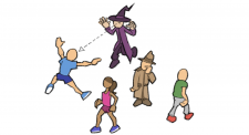 Giochi di transizione – In capanna: Occhiolino