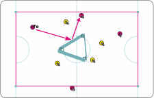 Donut Hockey – Passes: Bermuda Triangle