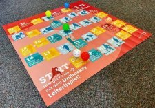 Unihockey – Mise en train: Jeu de l’oie