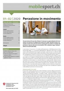 Pagina di copertina del tema del mese "Percezione in movimento"