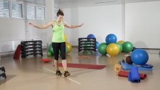 DomiGym – Hauptteil: Seiltänzerin