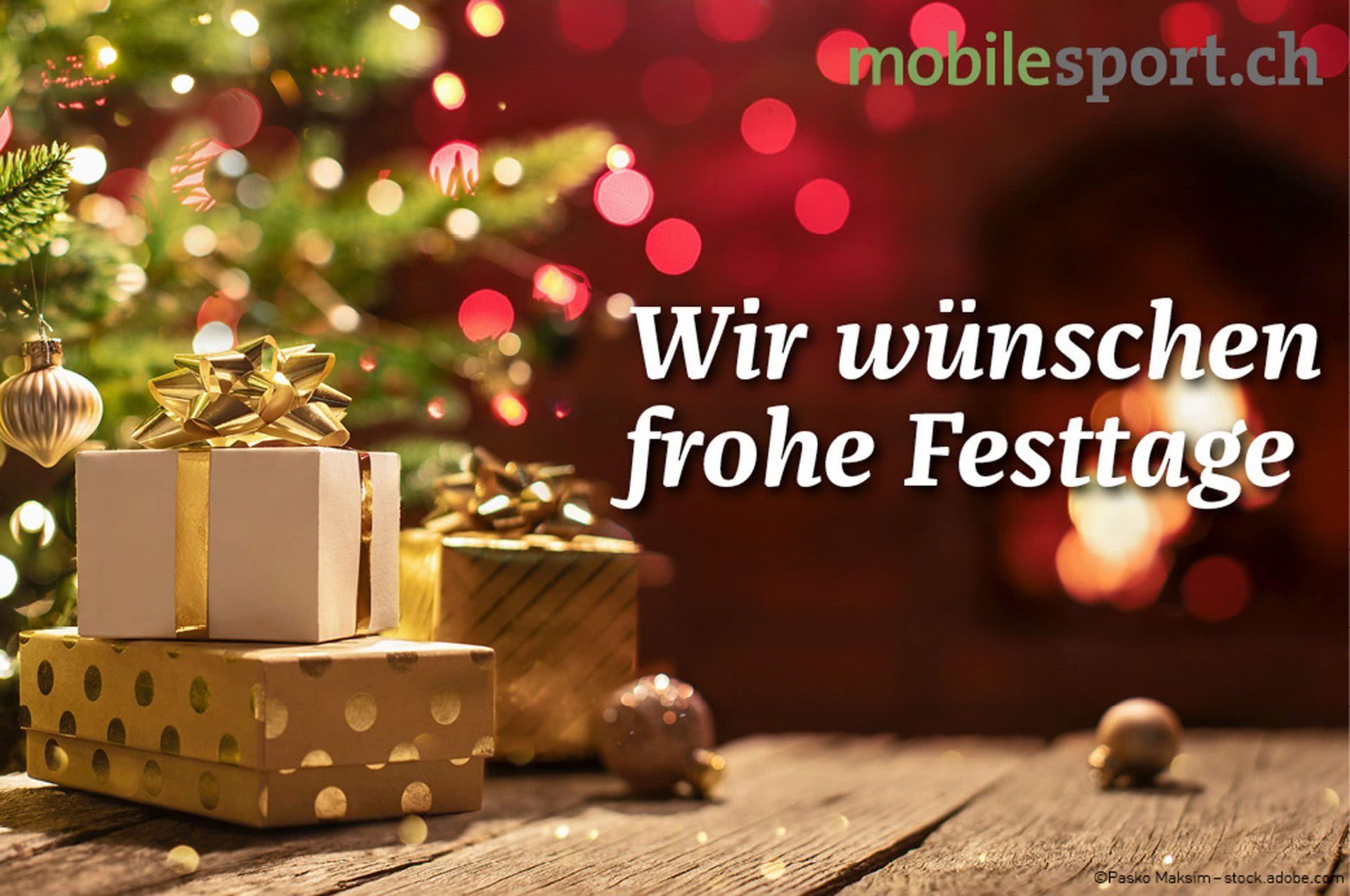 In eigener Sache Frohe Festtage und einen guten Start ins 2025 » mobilesport.ch