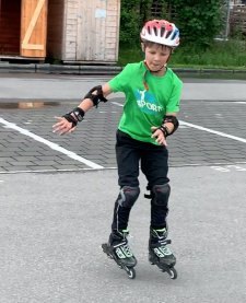Inline skating Kids – Figures: Rotations