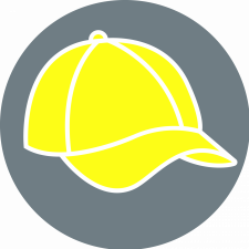 Immagine simbolica: cappellino giallo