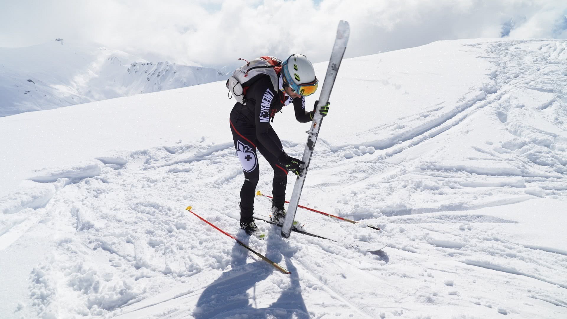 Excursions à skis – Technique de changement: Repeauter »
