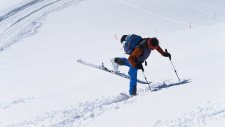 Skitouren – Gehtechnik: Spitzkehren