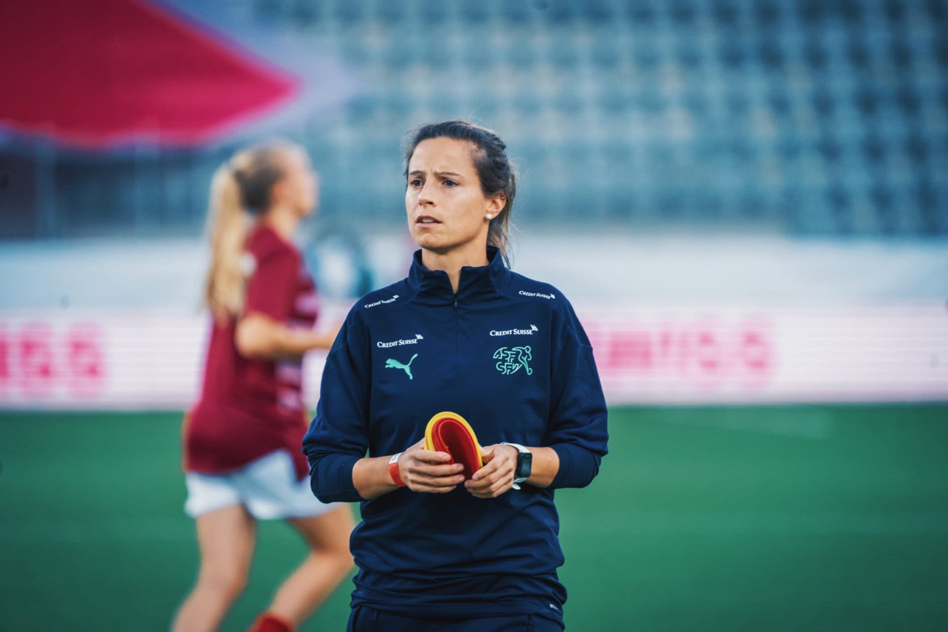 Marisa Wunderlin:  Assistenztrainerin Schweizer Fussballnationalmannschaft Frauen,