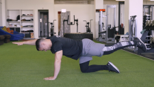 Krafttraining im Berufsfachschulsport – Rumpf: Superman