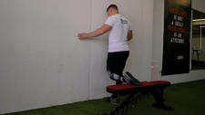 Allenamento della forza durante la formazione professionale – Parte inferiore del corpo: Split squat bulgari